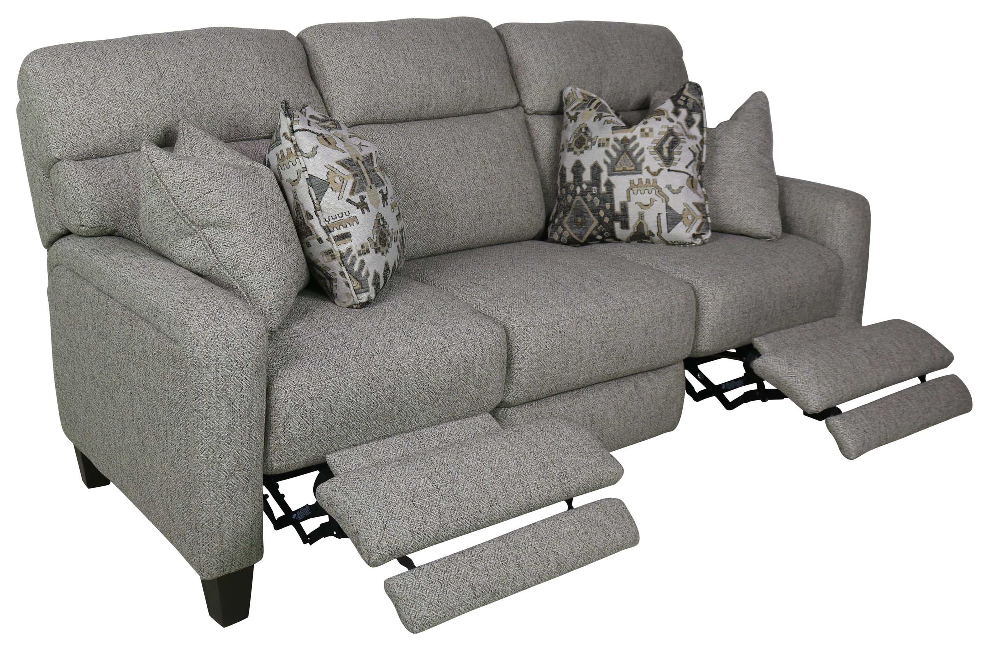 Power Headrest Sofa with Pillows